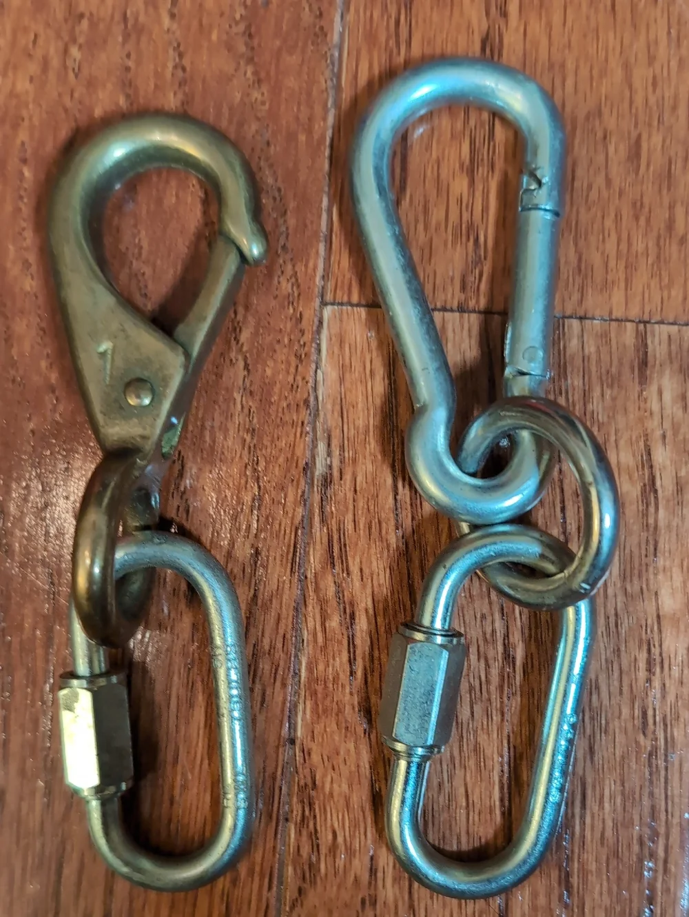 Heavy Duty Metal Keychain Clips Keyrings Tools